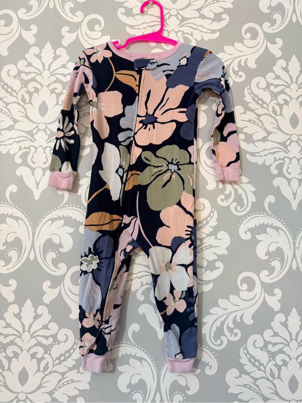 💫10/$25 • Carters Floral Print Cotton Footless Zip Sleeper